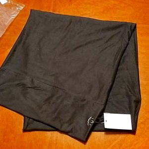 Black infinity scarf